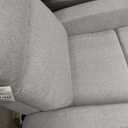 Oxford Baby Uptown Upholstered Swivel Glider and Recliner Nursery Chair, Gray, Standard