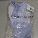 Current/Elliott Women's The Julienne Top in Ticking Stripe, Small