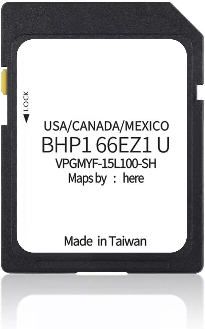 BHP166EZ1U GPS Navigation SD Card for 2014-2018 Maz.da 3, Maz.da 2016-2023 Maz.da 6 / CX3 / MX5, 2016-2020 Maz.da CX5 / CX9 with North America Maps
