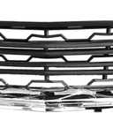 Front Bumper Lower Grille with Chrome Molding Compatible with 2013-2017 Chevy Traverse LS LT Replacement #GM1036154C