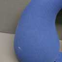 COOLBEBE Kids Travel Neck Pillow, Softly Double Support Neck Pillow for Car & Airplane, Traveling Gifts for Toddler & Children (1, Bluish Green)