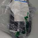 Heavy Duty keypad Double Door Handleset with Lock for Front Door, Electronic Keyed & Dummy Set, Matte Black Finish