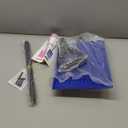 Kids Snow Shovel, Comfortable Strong D Handle Grip Detachable Lightweight Small Winter Snow Shoveling Tool for Children Toddler to Home Courtyard Camping Beach Driveway (Blue)