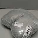 Stuffed Donut Pillow Seat Cushion | for Tailbone and Coccyx Pain, Hemorrhoids, Bed Sores, Pregnancy, Prostate, Surgery Recovery, Sitting Pressure Relief, for Home, Office and Car (Grey)