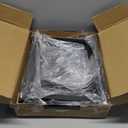 Garden 4 you Shoe Rack for Closet Narrow 5 Tiers, Small Shoe Rack with Brown Wooden Tabletop, Adjustable Metal Shoe Shelf for Closet Entryway Hallway Living Room