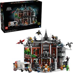 LEGO DC Batman Arkham Asylum Building Set for Adults - Home Decor for Bedroom, Office, or Book Shelf - Collectible for Comic Book & Movie Fans, Ages 18+ - Gift Idea for Birthdays - 76300