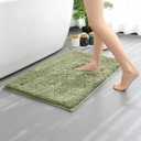 Non Slip Chenille Bath Mats Bath Rugs for Bathroom Shower 42*32