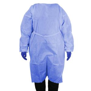 HCS Bulk XL Isolation Gowns, Disposable, Medical, SMS, AAMI Level 2, PPE
100/Case, Elastic Cuffs, Neck Tape & Waist Tie, Home, Clinic, Dentist, Hospital