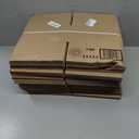 AVIDITI Shipping Boxes Flat 8"L x 8"W x 4"H, 25-Pack | Corrugated Cardboard Box for Packing, Moving and Storage (8x8x4)