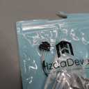 HzdaDeve Upgraded 0.2MM P1S/P1P Hotend Hot End Full Assembly Print Head Hardened Steel Nozzle Extruder Ceramic Heater Cartridge Rod Thermistor Kit Replacement for Bambu Lab P1S P1P Series