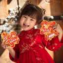 2 x HOWAF 64pcs Chinese New Year Fortune Cards 2026, 2026 Year of The Horse Party Game Scratch Off Fortune Cards,Spring Festival Scratch Off Card for Lunar New Year Party Favors