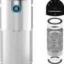 SHARK UA205 Nanoseal HEPA Air Purifier MAX with Clean Sense, Covers 1350 Sq Ft, XL Room, Captures 99.98% of Dust & Allergens, White 