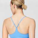 Nike Women's Indy Sports Bra (Light Support) (Blue, M)
