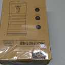 Milk Frother, Paris Rhne 4-in-1 Milk Steamer and Frother, Hot & Cold Foam Milk Warmer with Temperature Control, Auto Shut-Off Frothers for Coffee, Latte, Cappuccino, Macchiato (Onyx)