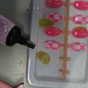 78 Pieces Press on Nails for Kids, EBANKU 3 Pack Kid Fake Nail Kit Old Colorful Flower Press on Nails for Girls 8-12 Years with Jelly Nail Adhesives & Nail Builder Glue