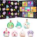 Squishmallows Original Micromallows Plush Birthday Countdown 7-Pack