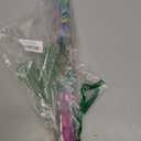 HAOKHOME Peel and Stick Wallpaper Floral Renter Friendly Wall Paper Green/Purple/Pink for Bathroom Kitchen Contact Paper 17.3in x 9.8ft