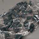 Mudder 60Count 2.5V Christmas 50/100/150/200 Count Mini Incandescent Wire String Lights Replacement Bulbs Indoor/Outdoor Christmas Lights Decor for Home Xmas Tree (Green Base with Warm White Bulb)