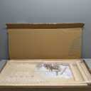 Upgraded Dog Ramp for Couch, Foldable Small Dog Pet Ramp for Low Bed, 5 Adjustable Height from 12'' to 20" Dog Stairs with Non-Slip Pad, 13.8" Wide Wooden Pet Steps for Dogs to Get on Bed Couch Car