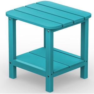 SERWALL Double Adirondack Side Table End Table- Tiffany