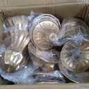 10 Pcs 6 in Gold Vase for Centerpiece, Wedding Table Urn Vases