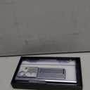 for Samsung Galaxy Z Fold 7 Crystal Clear Case with Privacy Screen Protector, One-Piece Design Fold-able Hinge Cover Kickstand Shockproof Hard PC Anti-spy Protective Case for Z Fold 7 Blue