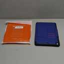 SEYMAC stock Case for iPad 9th/8th/7th Generation 10.2'', Strong Magnetic Auto Sleep Shockproof Case with Absorbing Multi-Angles Stand, Pen Holder, Card Slot (Blue)