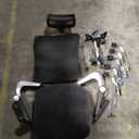 COMHOMA Big and Tall Ergonomic Mesh Office Chair, High Back Home Desk Chair Computer Gaming Chair with Headrest, Flip-Up Arms, 90-125° Tilt Lock and Wide Cushion, Task Chair for Man Woman- Black