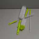 Bottle Cleaning Brush Set - Long Handle Bottle Cleaner for Washing Narrow Neck Beer Bottles, Sports Water Bottles with Straw Brush, Kettle Spout/Lid Cleaner Brushes