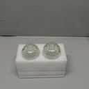 16 oz Diamond Pattern Glass Soap Dispenser, Kitchen and Bathroom Refillable Soap Dispenser with Rust Resistant Stainless Steel Pump for Hand Soap, Lotion Glass Liquid Dispenser (Clear-Pack of 2)