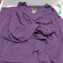 Women's Midi Dress Pencil Bodycon Ruffle Hem 3/4 Sleeve Elegant Formal Dress for Church, Wedding, Work, Cocktail