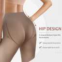 2 x EXQUISLIFE Fleece Lined Tights Sheer Women - Fake Translucent Warm Pantyhose Leggings Sheer Thick Tights, for Winter (Black)