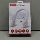 Neck fan, hanging vaneless adjustable