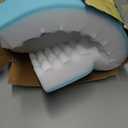 EHEYCIGA Orthopedic Dog Beds for Large Dogs, Waterproof Memory Foam Large Pet Bed with Sides, Non-Slip Bottom and Egg-Crate Foam Dog Couch Bed with Washable Removable Cover, Beige (36.0"L x 27.0"W x 6.5"Th)