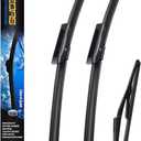 3 x OEM Wiper Blades, Replacement Wiper Blades for 2013 Mini Cooper (18 & 19 Front Wipers + 10 Rear Wiper Blades)