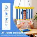 Falling Game Stick Family Games for Adults and Kids Travel Party Reaction Time Training Hand Eye Coordination Reflex Sticks Basketball Drop Hand Speed Challenge by Outdoor Yard Fun Handheld Toys