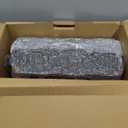 COZY KISS Wide Dog Stairs for Large Dogs 19.7" Width, Dog Step for Small Dog, Puppy or Cat, Medium Pet Ramp for High Bed or Car, High Density Foam Ladder, 19.7x33x22.4 in, Stable, 5 Step, Brown