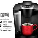 Keurig K-Classic Single Serve K-Cup Pod Coffee Maker, with 3 Brew Sizes, 48oz Removable Reservoir, Black