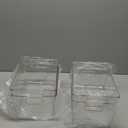 ClearSpace Clear Plastic Storage Bins  Pantry Organizers & Storage Containers, Cabinet Organizer - Home Organization Must Haves for Kitchen, Laundry Room, Office, Closet, Garage & Freezer (4 Pack)