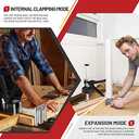 JANNIRESS Labor Saving Arm Jack Handle 2 Pack,12 in Construction,Multifunctional Furniture Jack for Installing Cabinets and Wall Tile Height Adjuster Handheld Lifter Tool, Load 440LBS (Black)