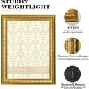 VIOLABBEY 12x16 Picture Frame Gold, Vintage Poster Frame