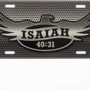 Dicksons Isaiah 40:31 12 x 6 Inch Metal License Plate