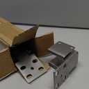 Chain Link Double Gate Latch for 1-3/8" Gate Frames,Farm Gate Latch Strong Arm Double Gate Latch for Swing Gates