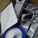 DIMAR GARDEN Pool Skimmer Basket Above Ground Pool Skimmer Wall Mount Surface Skimmer for Swimming Pool, Hang on Pool Skimmer with Hose and Adapter
