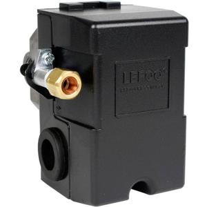 Lefoo Quality Air Compressor Pressure Switch Control 95-125 PSI 4 Port w/Unloader LF10-4H-1-NPT1/4-95-125 Lefoo Quality Air Compressor Pressure Switch Control 95-125 PSI 4 Port w/Unloader LF10-4H-1-NPT1/4-95-125