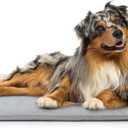 Toozey Outdoor Pet Heating Pad 35x24in,Extremely Waterproof Heated Bed for Dogs and Cats, Thermostatic Control, Chew-Resistant Cord, Soft Electric Blanket with Overheat Protection