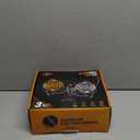 Auxbeam V-Ultra Series 3 Inch 108W Amber Fog Light Pods, DRL Function 3 Modes & Protective Covers, 270° Side Shooter Light Bar, Hyper Spot Beam Offroad Lights, for Truck ATV UTV Car Motorcycle, Pair