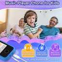 Kids Phone Toys for Boys, 3 4 5 6 7 8 Year Old Boys Girls Christmas Birthday Gifts for Kids, 2.8" Touchscreen Smartphone Toddler Cell Phone, Children Play Toy Phone with Camera, Game, Music, 8GB Card