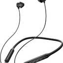 Hearprotek Wireless Lightweight Sleeping Headphones, Neckband Bluetooth 5.4 Wireless Sleep in-Ear Earbuds, Ultra Soft Portable Sleep Headphones for Side Sleepers, Working, Relaxing (Black)