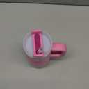 STANLEY Quencher H2.0 Tumbler with Handle and Straw 14 oz | Flowstate 3-Position Lid | Cup Holder Compatible for Travel | Insulated Stainless Steel Cup | BPA-Free | Peony